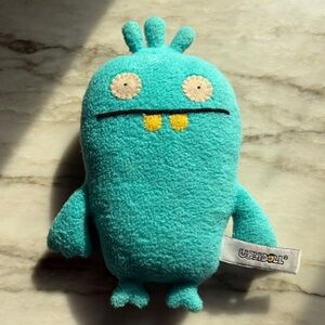 Uglydoll 8” 2007 babo’s bird turquoise Blue Stuffed Animal Toy